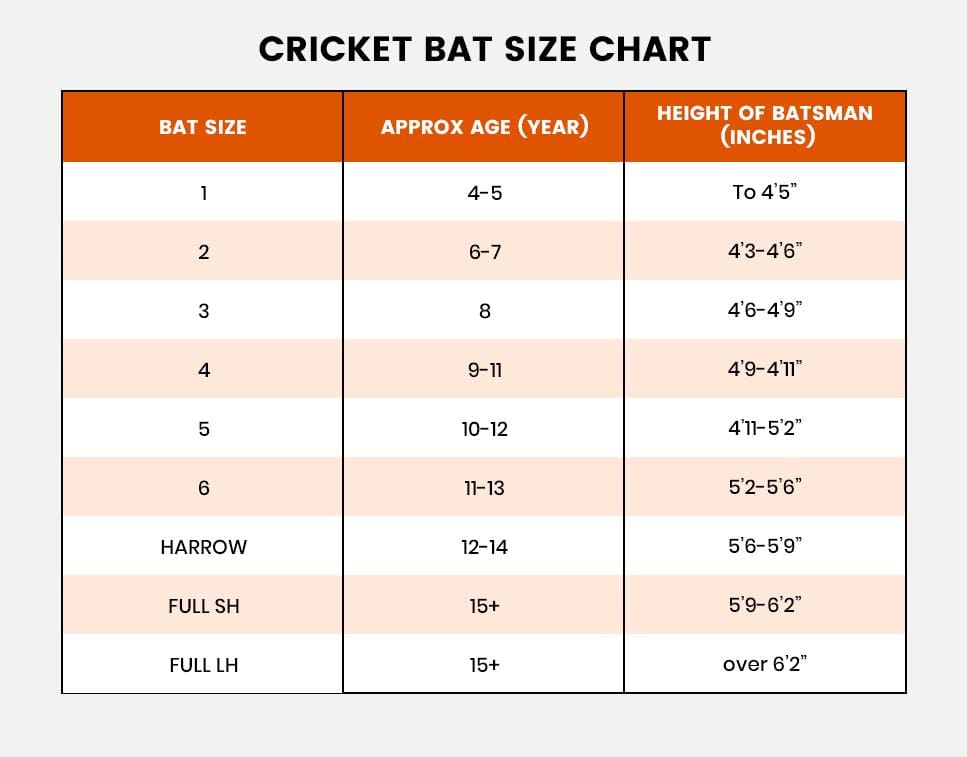 What Size Cricket Bat