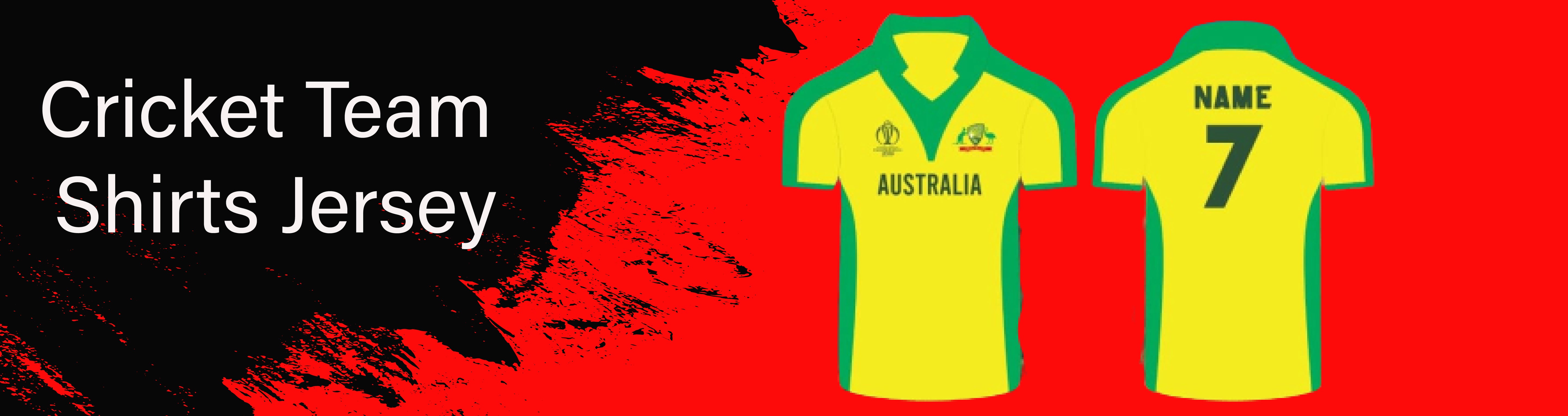 Collection image Collections Cricket Team Fan Shirts Jersey