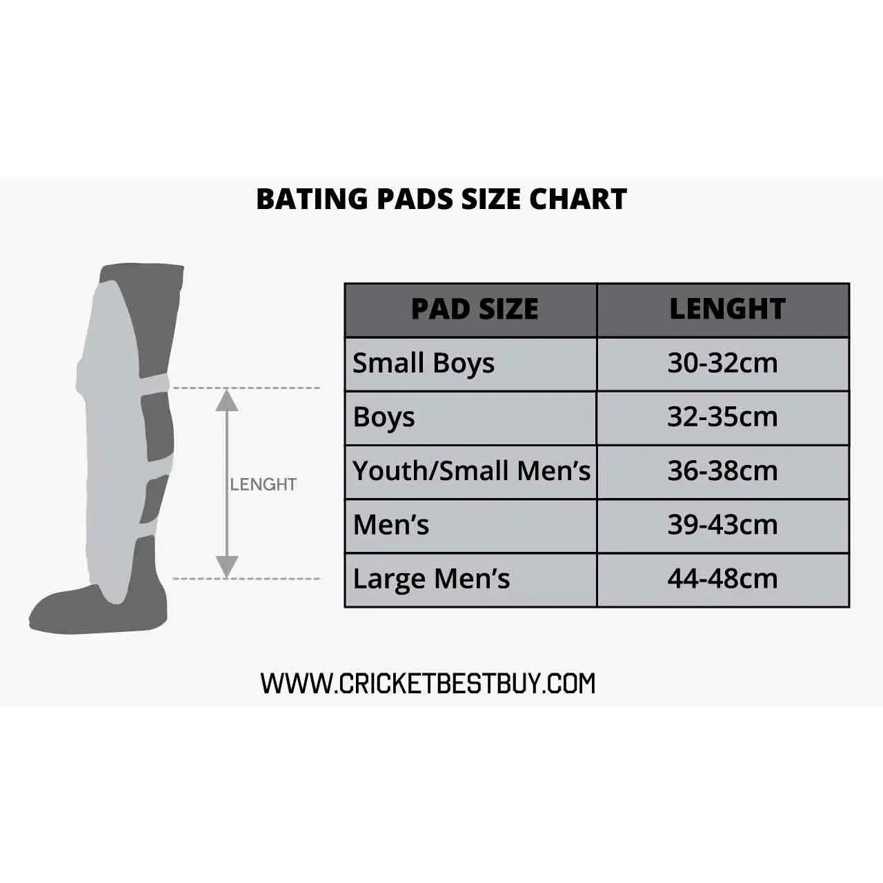 Bratla Cricket Batting Pad Covers Clads Fit Neatly Easily Put On - PADS - BATTING