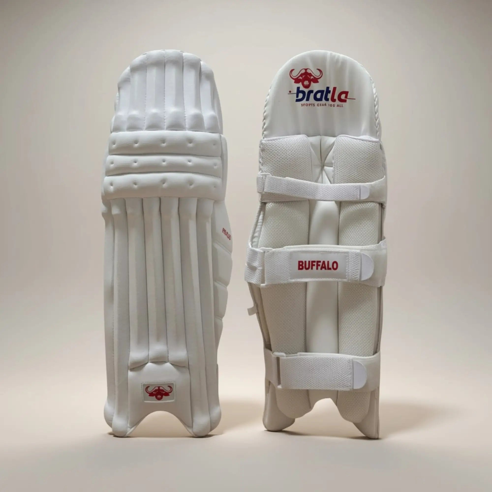 Bratla Pro Plus Cricket Batting Pad Lavlone White Adult - Adult RH - PADS - BATTING