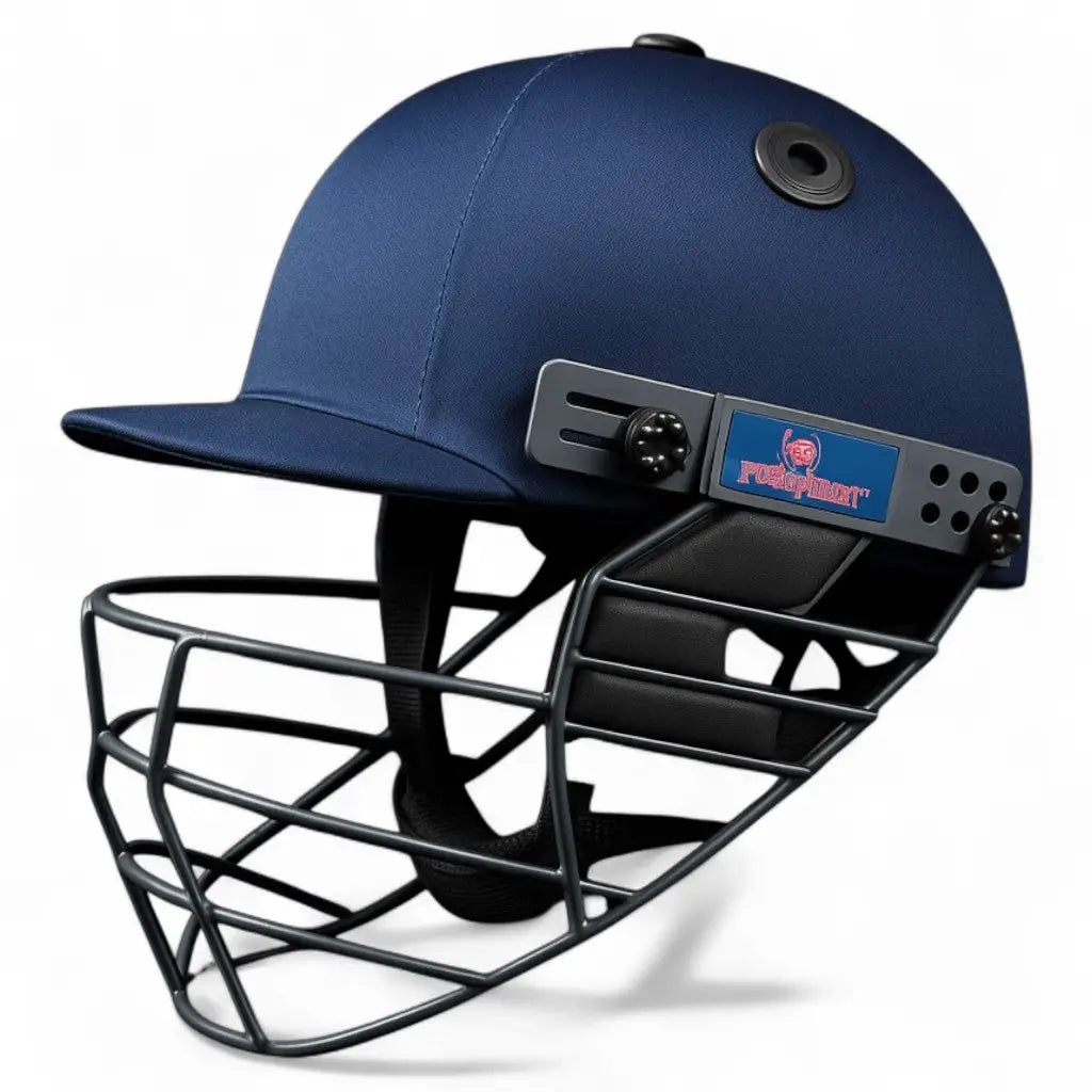 Bratla Vision 400 Cricket Helmet for Adults ā Adjustable Fit with Customizable Grill Opening Padded Brim & Ventilation Holes - HELMETS &