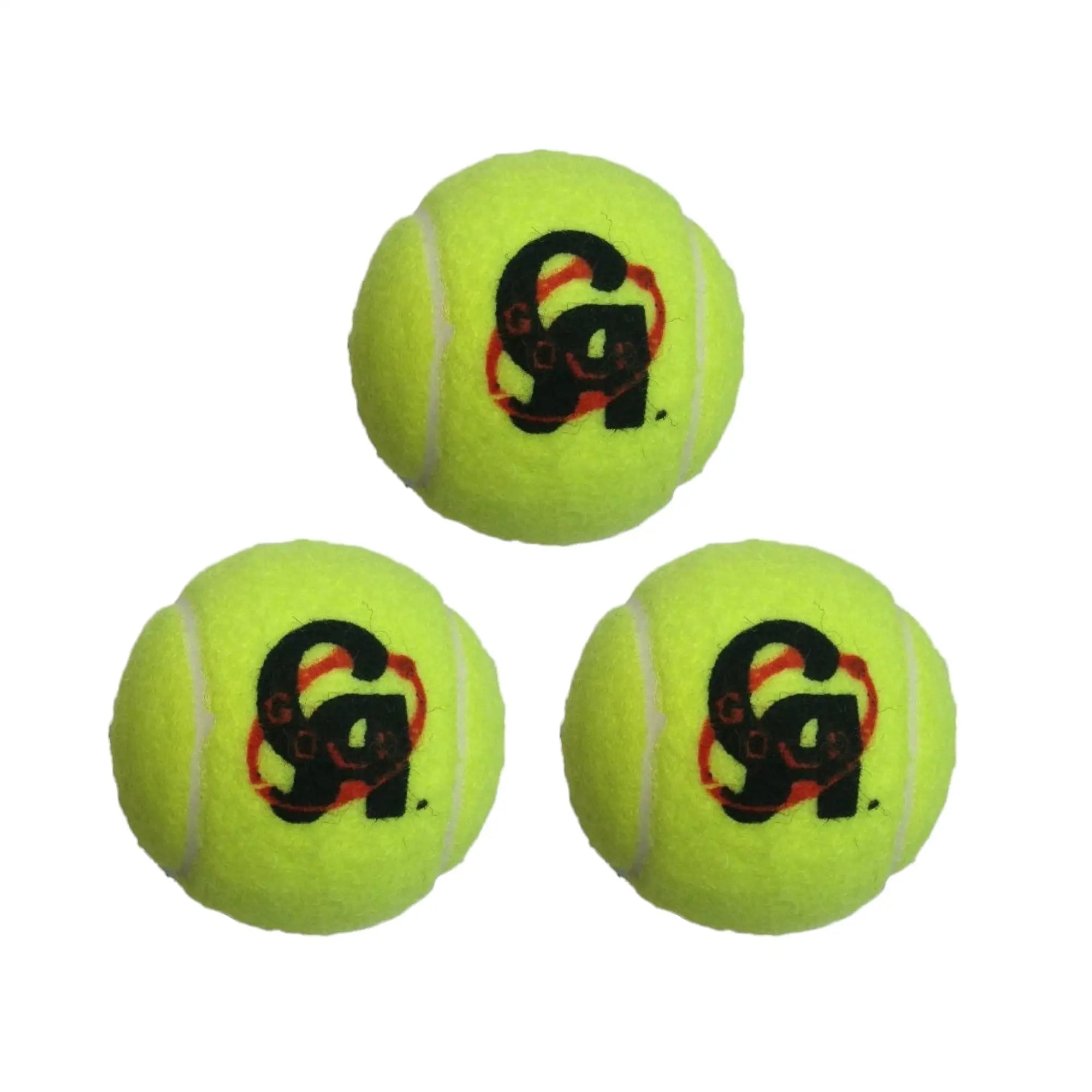 CA GOLD Cricket Tennis Ball - Pack of 3 - BALL - SOFTBALL