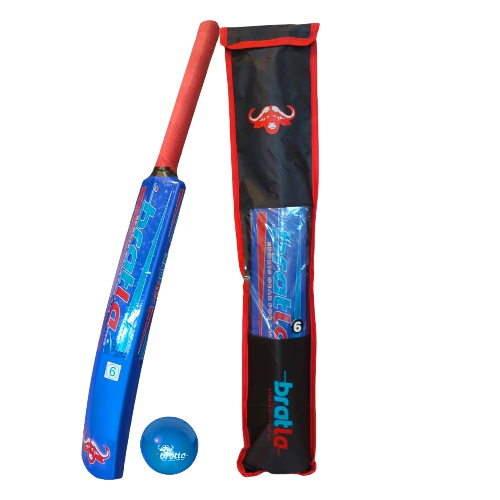 CBB Cricket Bat & Ball Set Blaster Perfect Plastic Starter Set Blue - BATS - CRICKET SETS
