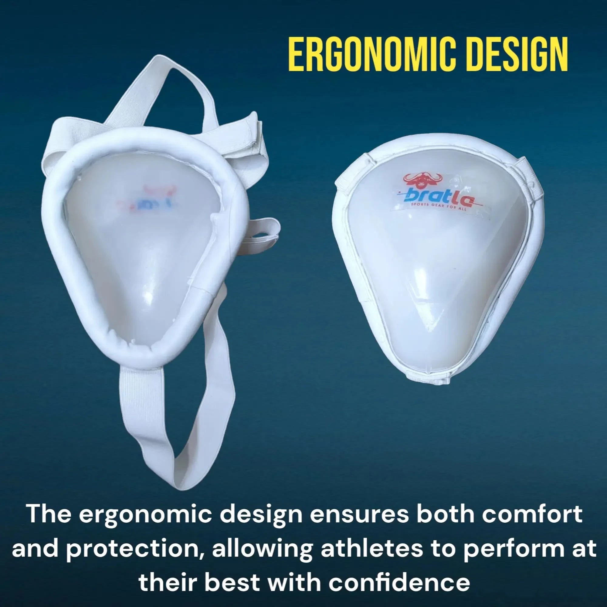 Cricket Abdominal Guard Padded Edging with Straps Foam Casing - BODY PROTECTORS - ABDO GUARDS