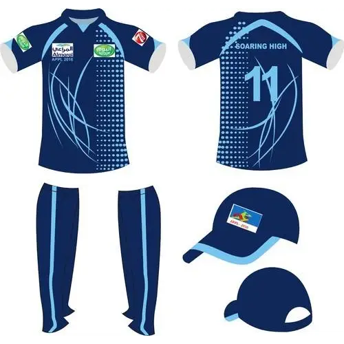 Cricket Color Clothing Uniform- Custom Made Cricket Uniform - CLOTHING CUSTOM