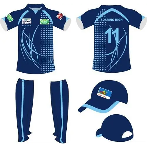 Cricket Color Clothing Uniform- Custom Made Cricket Uniform Piece Set