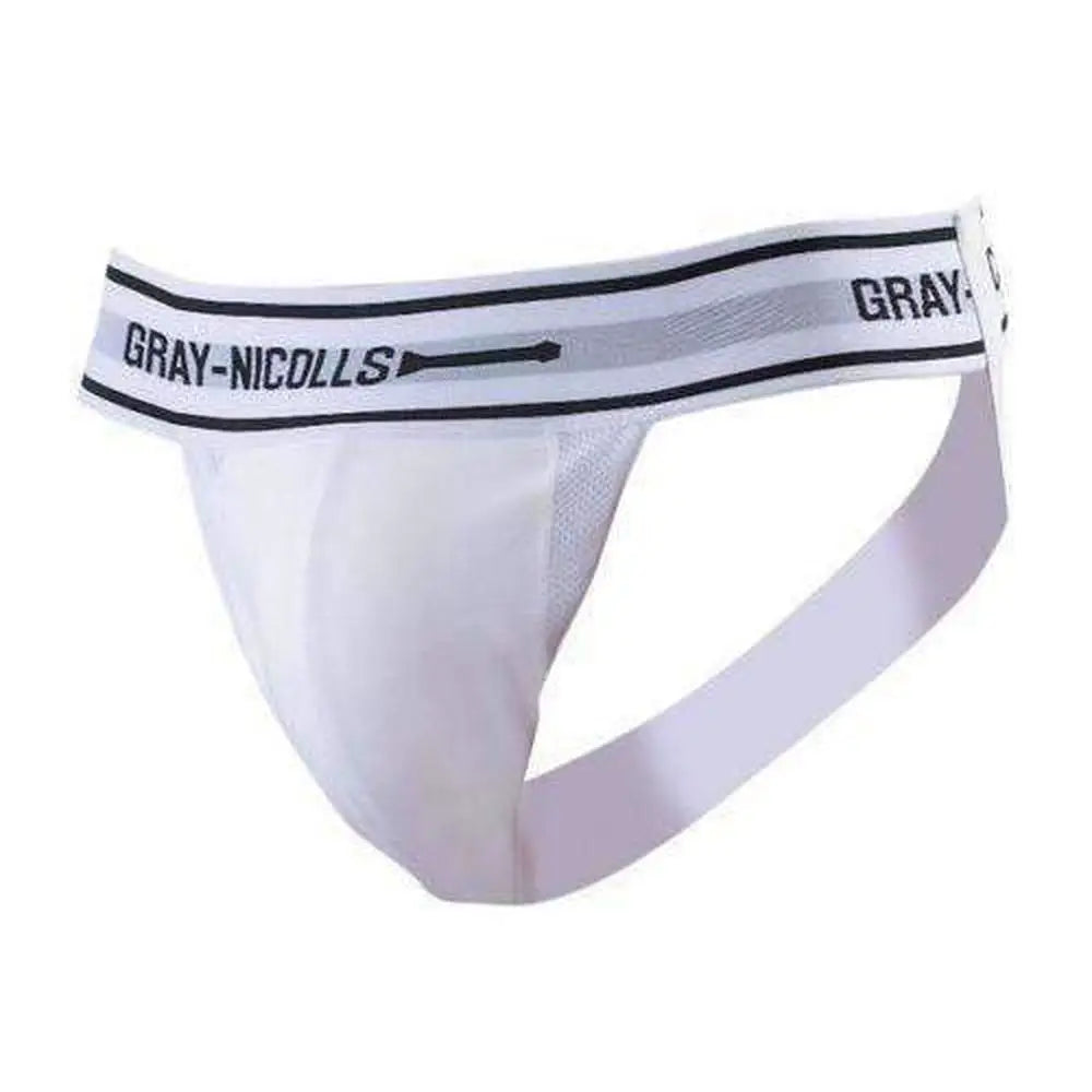 Cricket Jock Strap Underwear Gray - Nicolls Elastic Band - Cricket