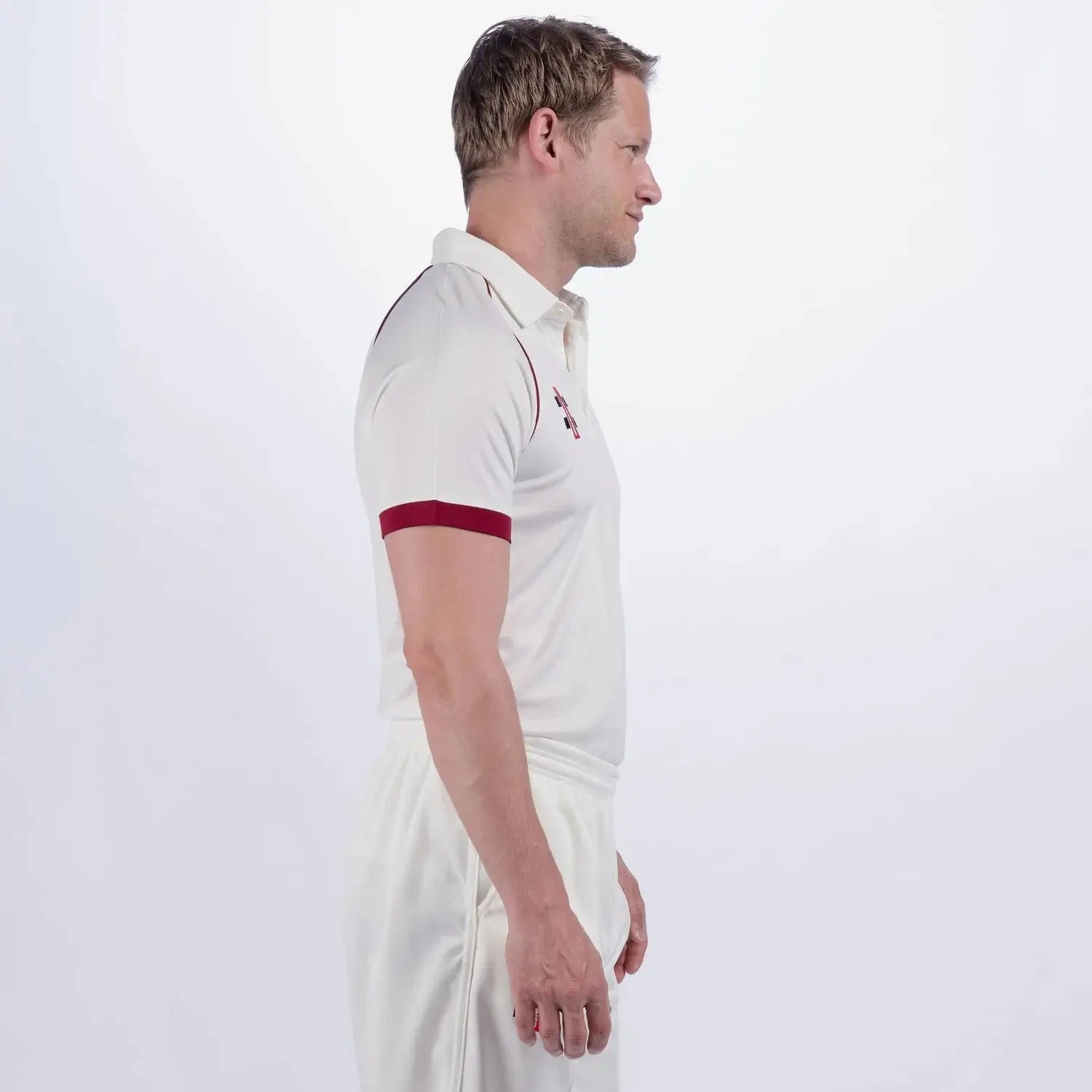 Gray Nicolls Matrix V2 Short Sleeves Shirt- Ivory