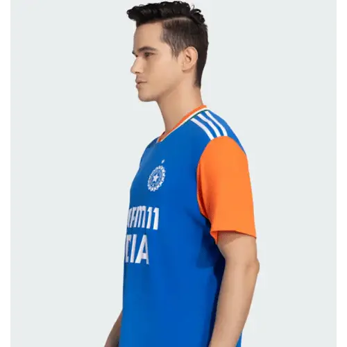 Indian Cricket Team Shirt Jersey ODI Kit Official Fan Shirt (Indian Sizes) - Team Shirt