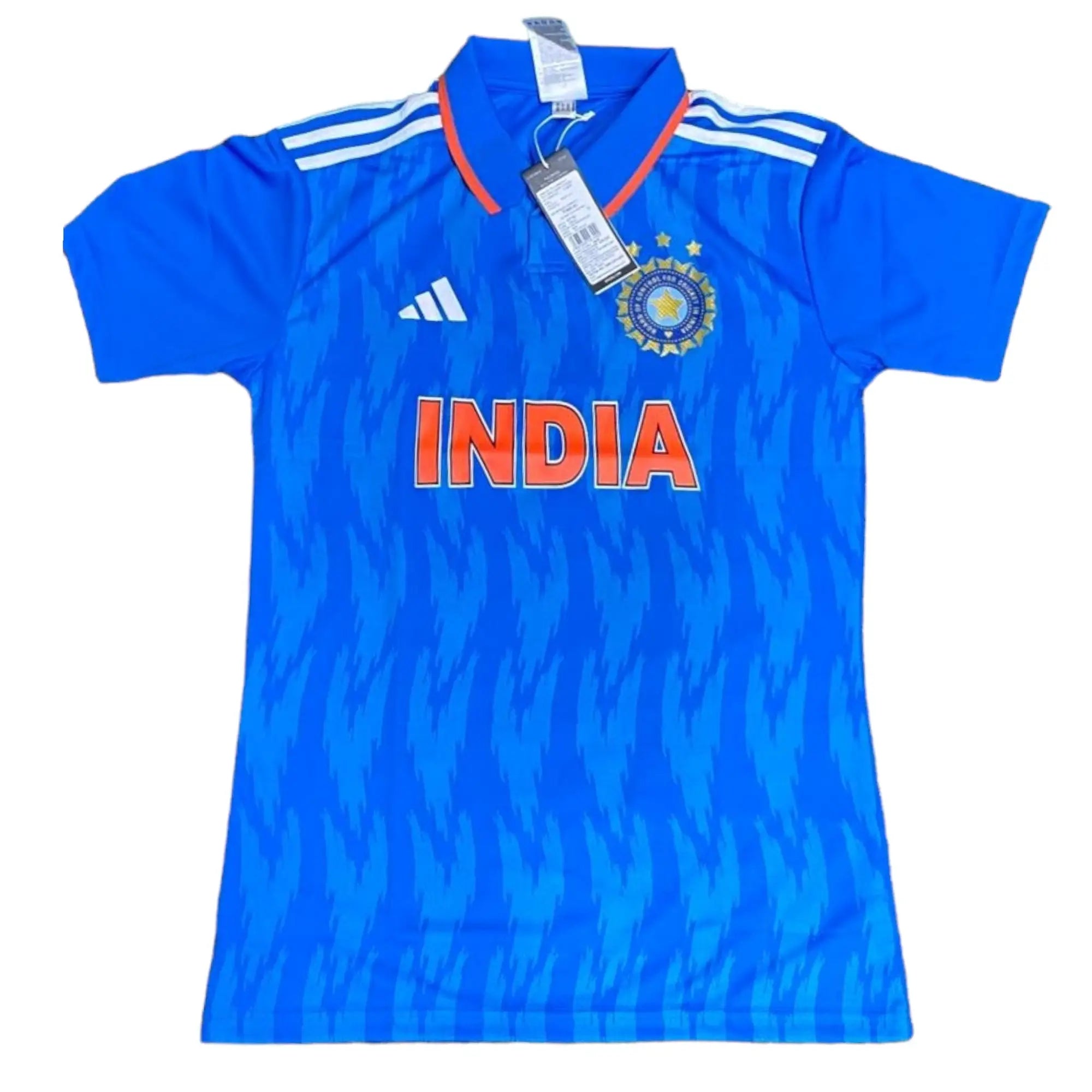 Indian Cricket Team Shirt Jersey Kit Official Fan Shirt (Indian Sizes) - Team Shirt