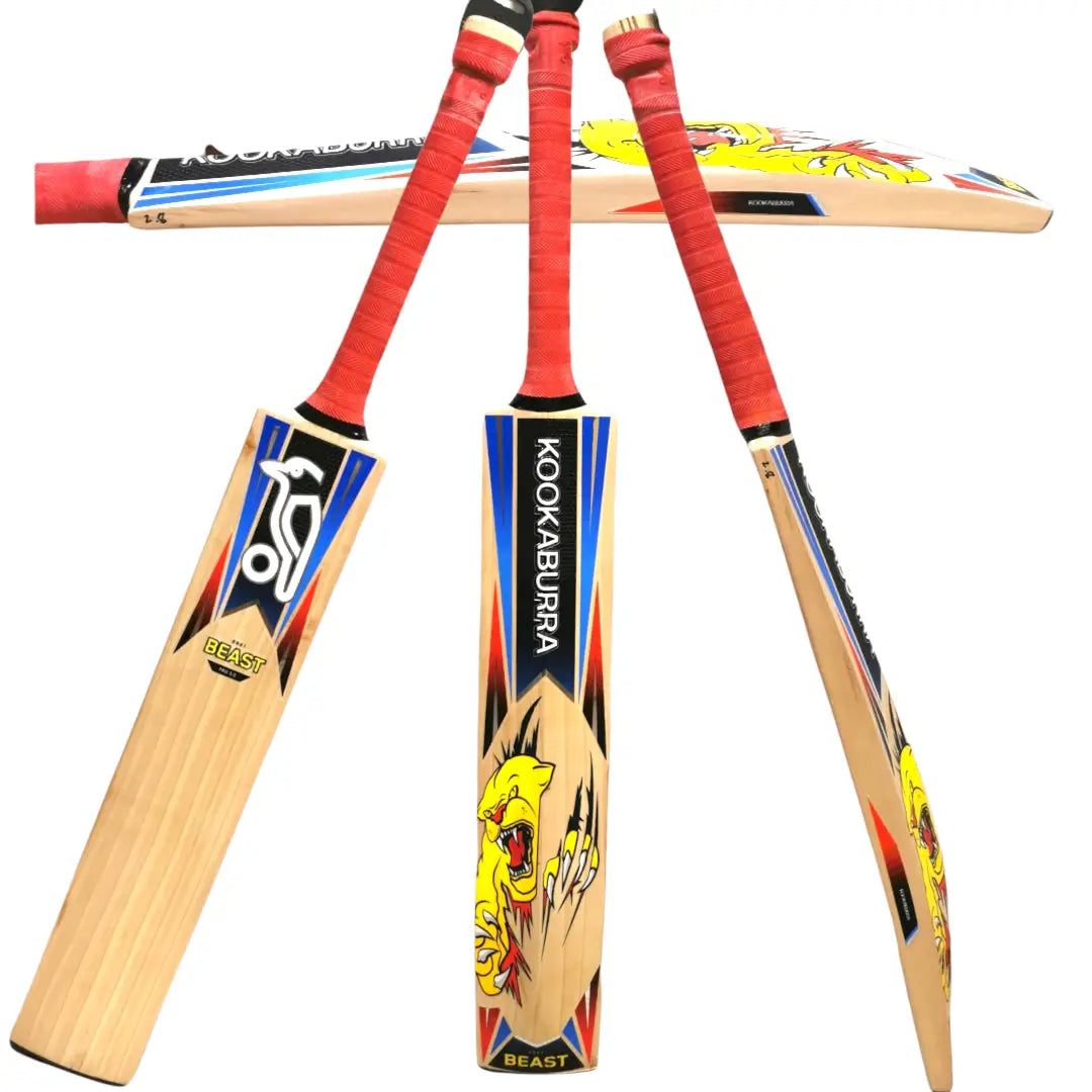 Kookaburra Retro Beast Pro 3.0 Cricket Bat English Willow - Short Handle - BATS - MENS ENGLISH WILLOW