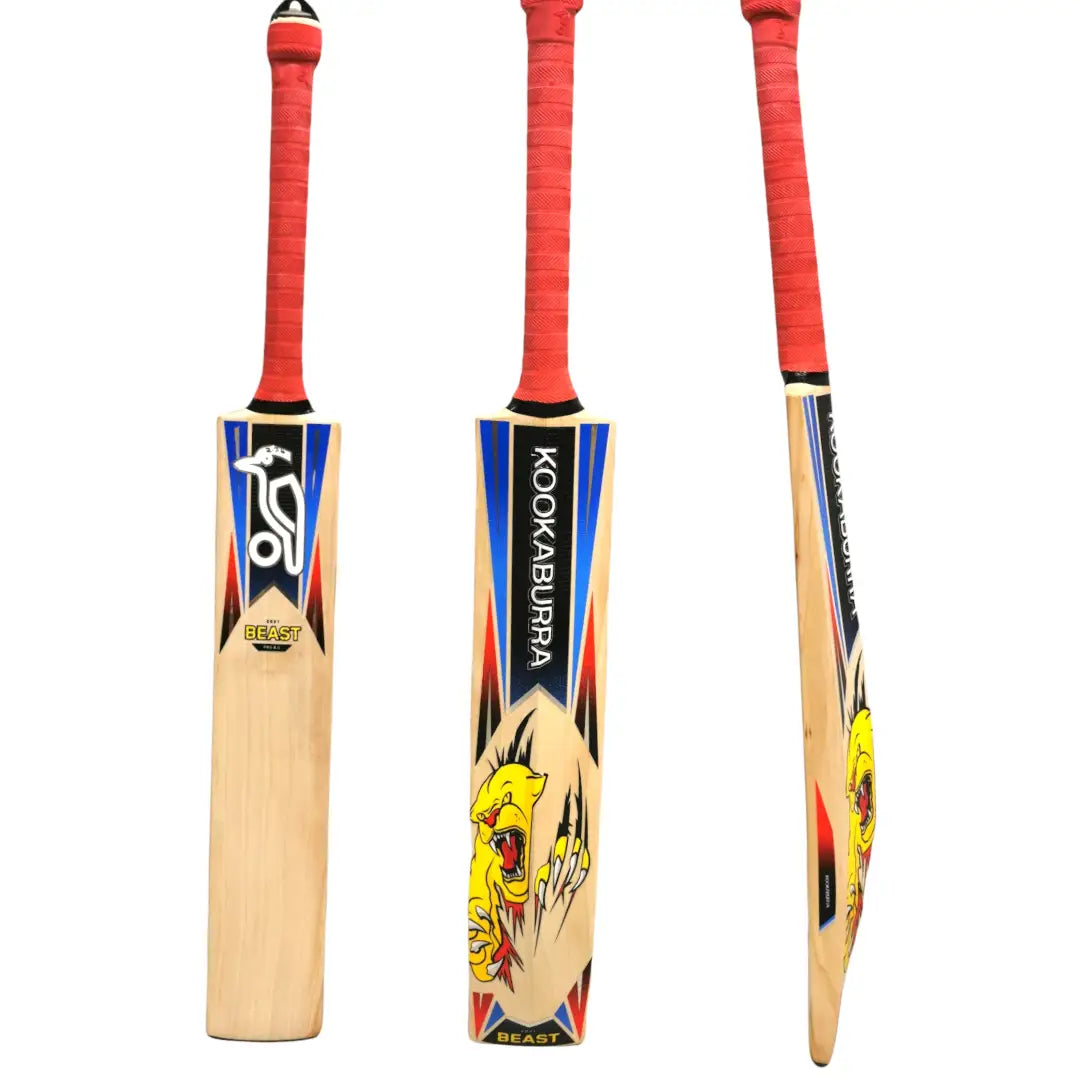 Kookaburra Retro Beast Pro 4.0 Cricket Bat English Willow - Short Handle - BATS - MENS ENGLISH WILLOW