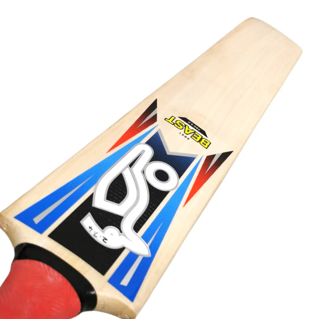 Kookaburra Retro Beast Pro 4.0 Cricket Bat English Willow - Short Handle - BATS - MENS ENGLISH WILLOW