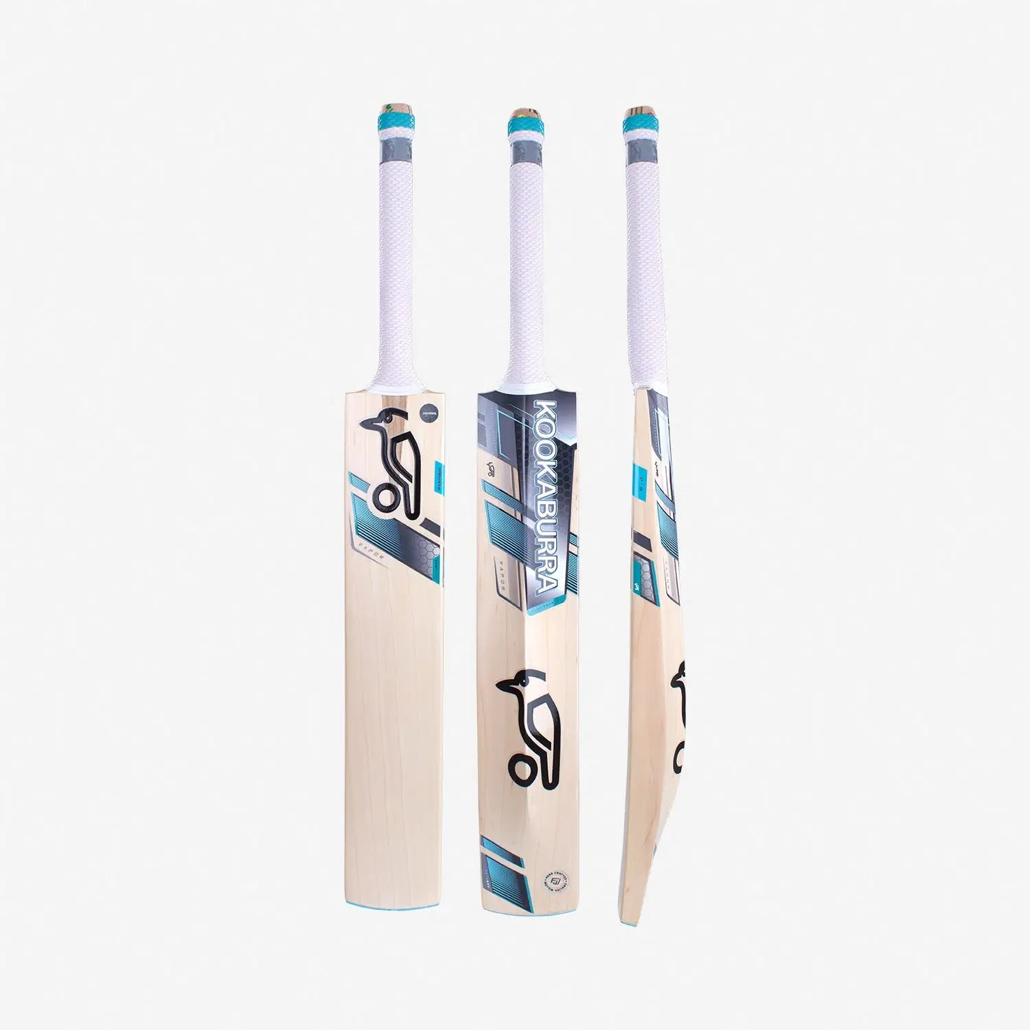 Kookaburra VAPOR 6.2 Cricket Bat English Willow - Short Handle (Standard Adult Size Bat) - BATS - MENS ENGLISH WILLOW