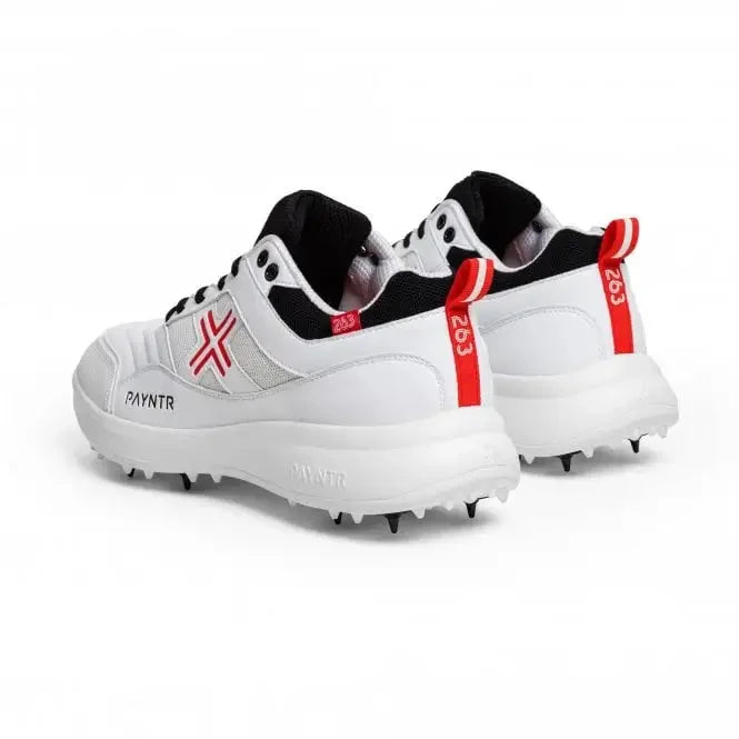 Payntr Bodyline All-Rounder 263 Spike White Lightweight - FOOTWEAR - FULL SPIKE SOLE