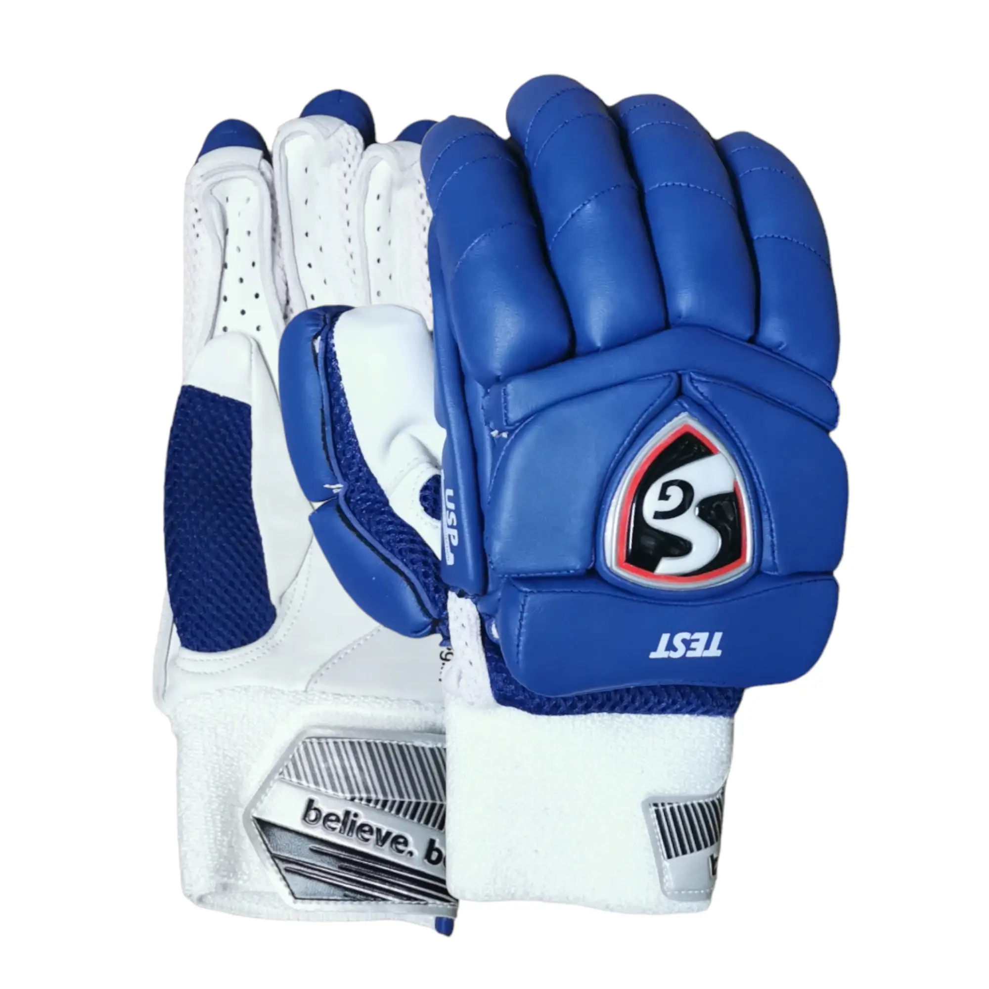 SG Test Blue Batting Gloves - Men RH - GLOVE - BATTING