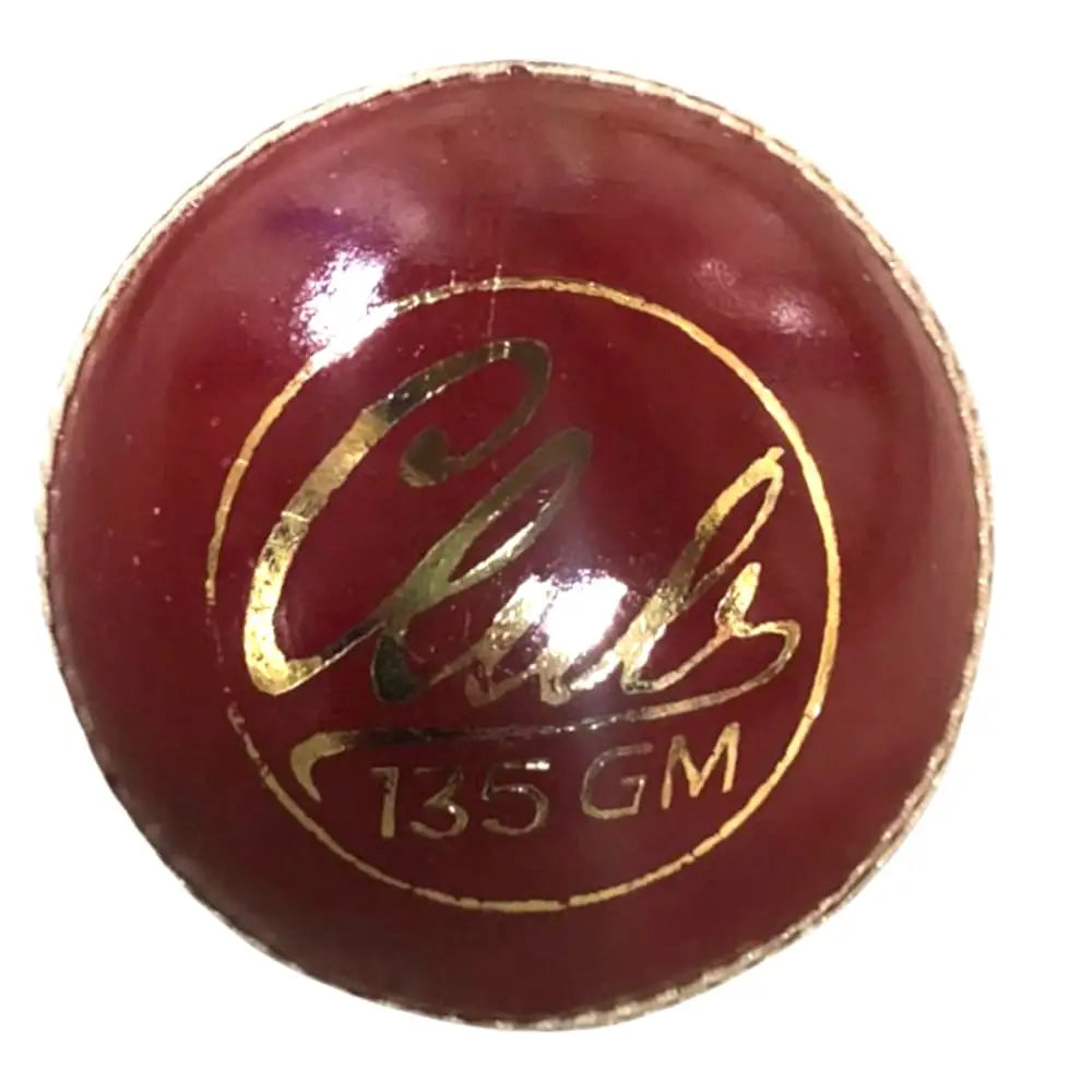 Bratla Club Cricket Ball Leather Hard Ball for Junior & Senior Pack of 6 - BALL - 4 PCS LEATHER