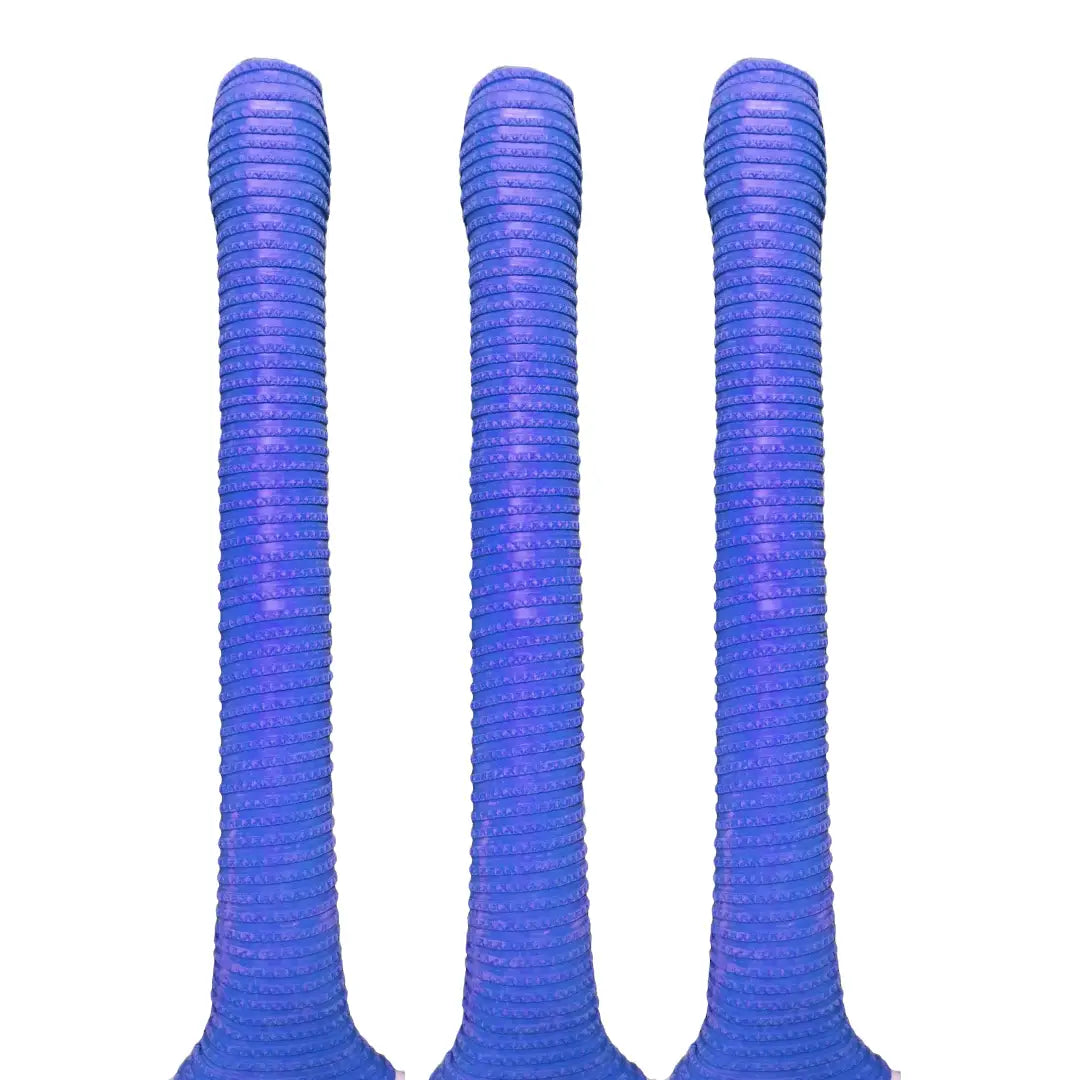 Bratla Pro Cricket Bat Rubber Grip Pack of 3 - Blue - Cricket Bat Grip