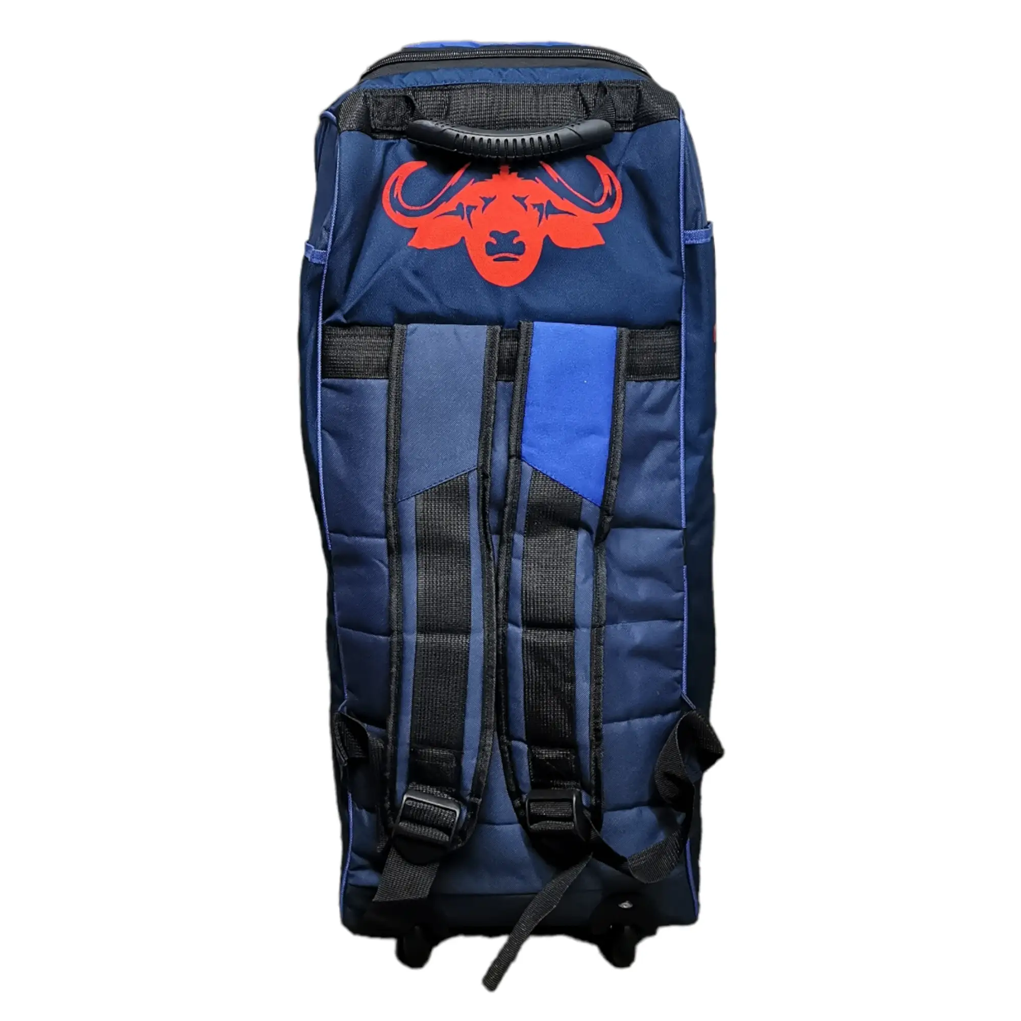 Bratla Pro Cricket Kit Bag Duffle Wheelie for Junior Cricketers Navy/Blue - BAG - PERSONAL