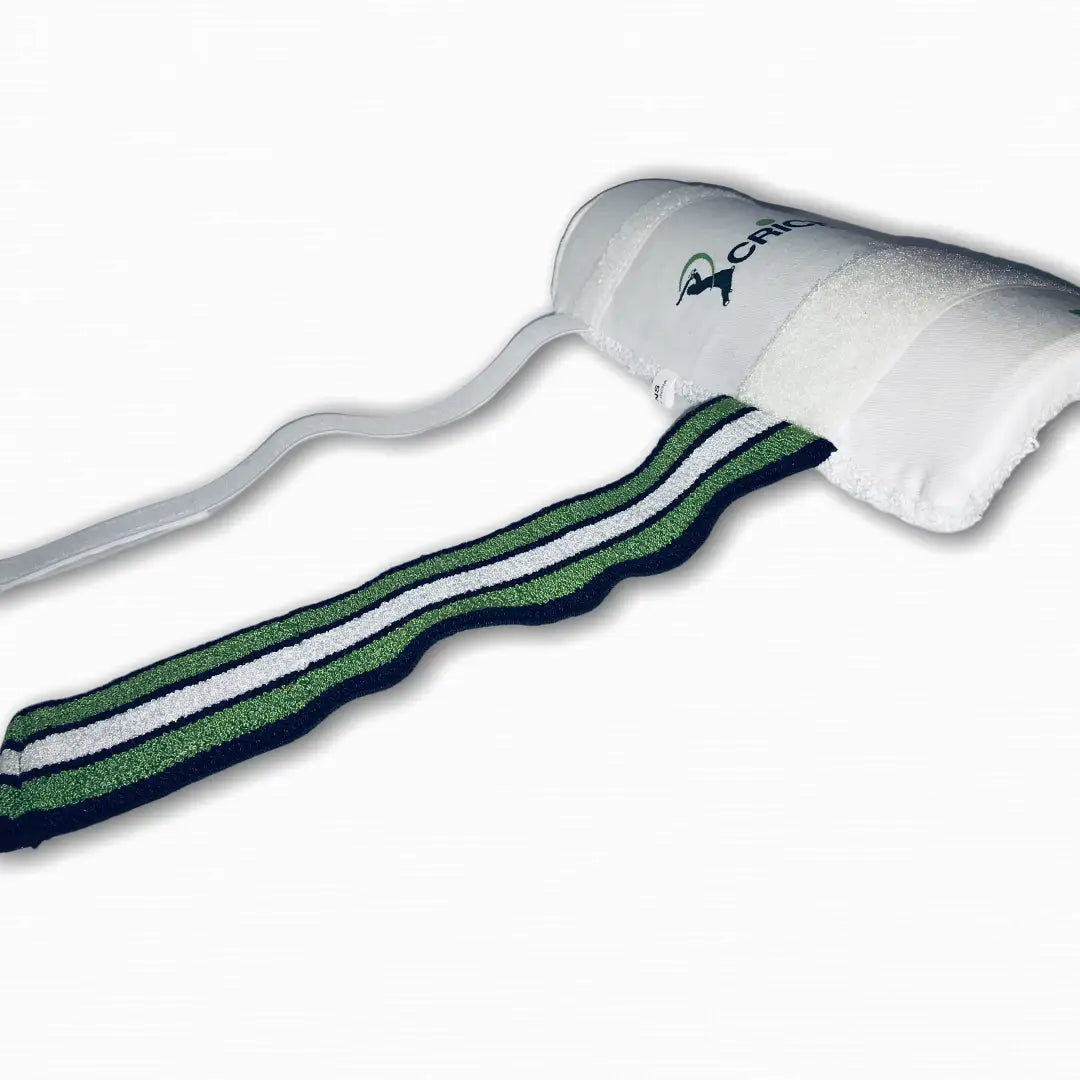 Cricket Arm Protector Guard Pro Toweled Back Padded Velcro Elastic Strap - BODY PROTECTORS - ARM GUARDS