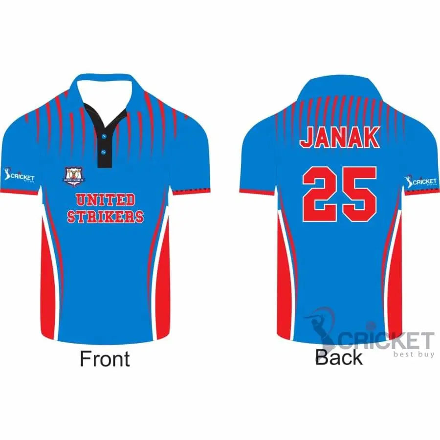 Cricket shirt custom DM1PC - CLOTHING CUSTOM