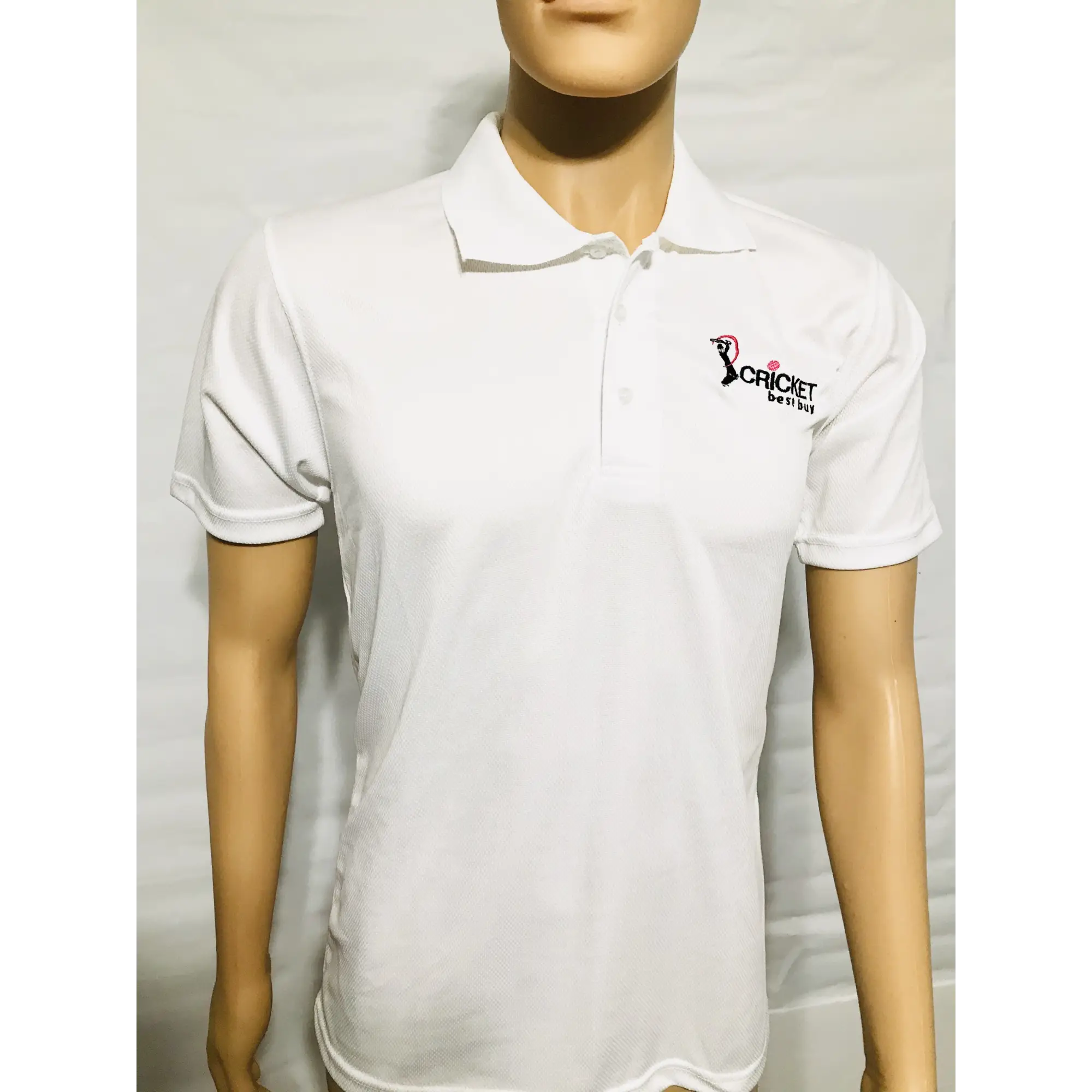 Cricket Shirt Jersey White Cool Maxx Fabric by CBB - CLOTHING - SHIRT