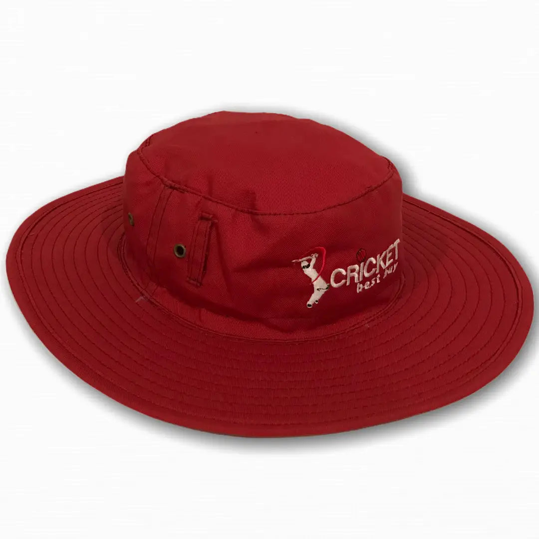 Cricket Sun hat Classic Traditional Style Sun Protection Red - CLOTHING - HEADWEAR
