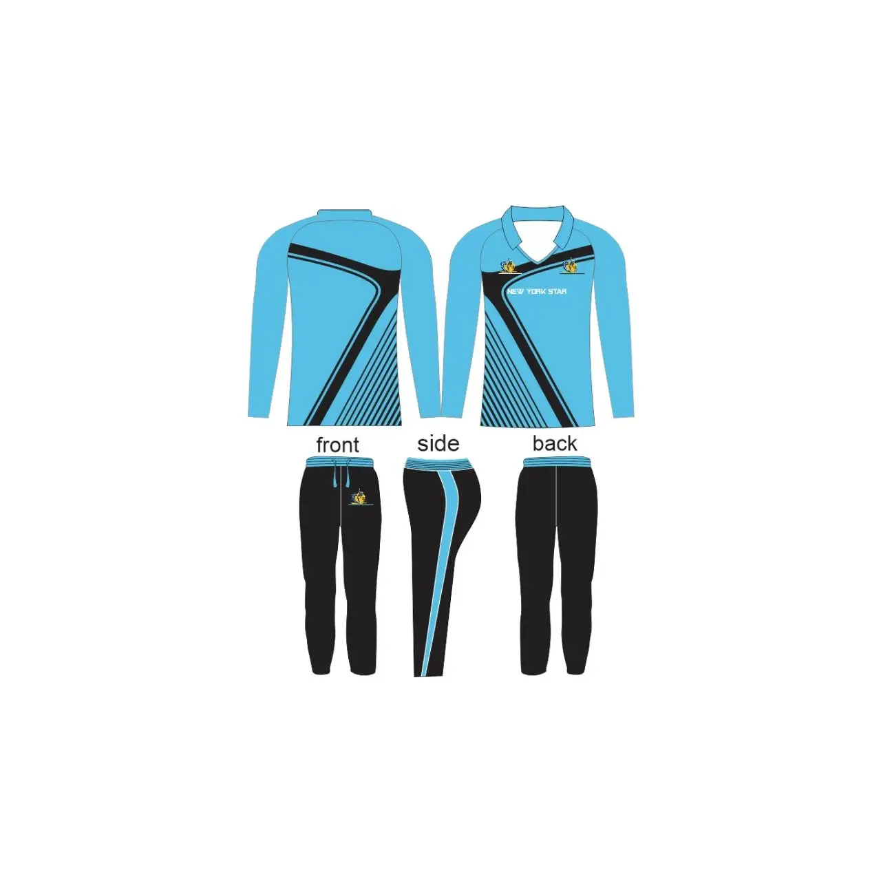 sky blue jersey sublimation