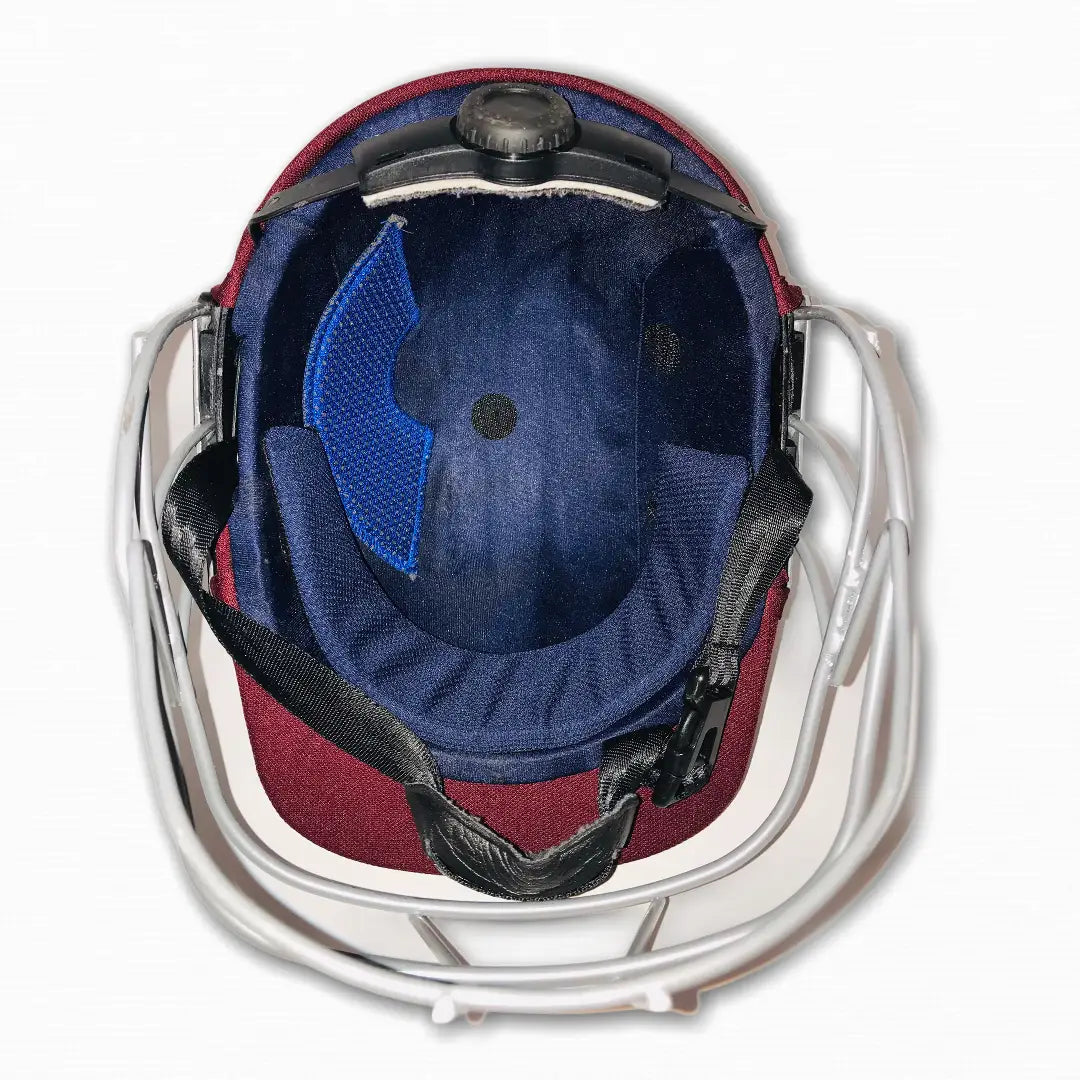 Shrey Classic Steel Cricket Helmet Maroon - Medium / Maroon - HELMETS & HEADGEAR