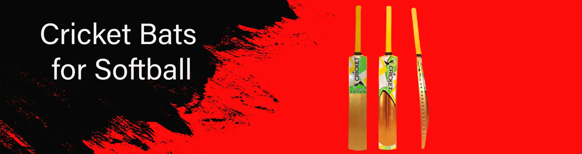 BATS - Cricket Bats for Softball Tape Tennis Light Ball-