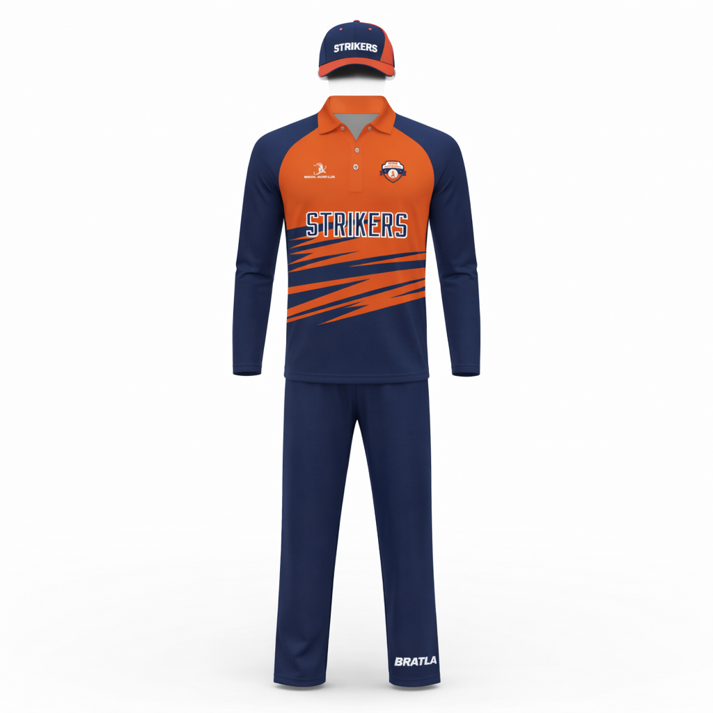 Sports Jersey and Trouser Kit Custom Made Blue Full Sublimation Jersey 2 Piece Set