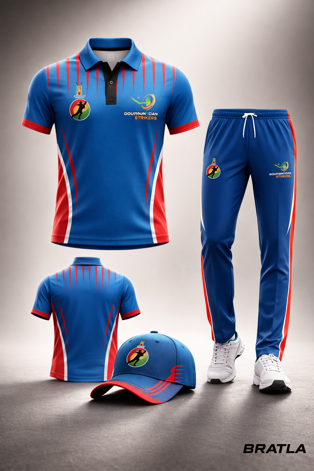 Cricket Jersey Shirt Kit Customized it With Name Number Logo Shirt Only