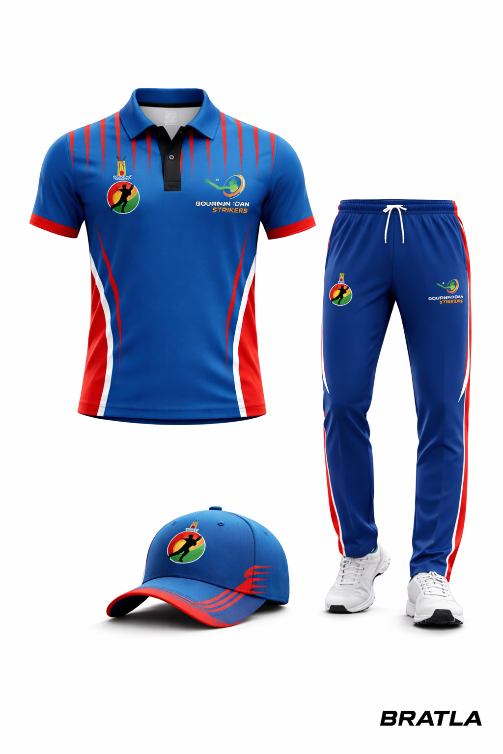 Cricket Jersey Shirt Kit Customized it With Name Number Logo Shirt Only