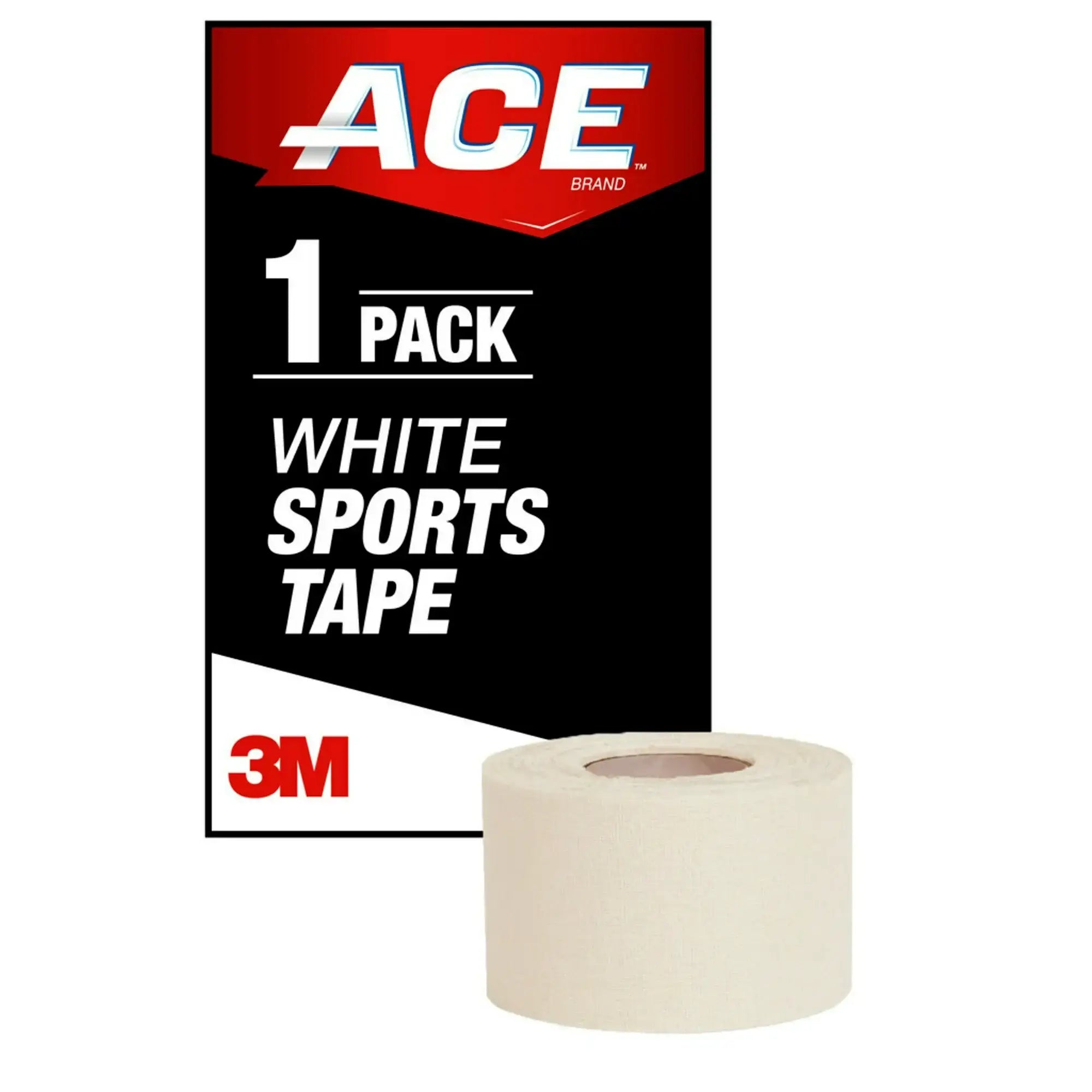 ACE Brand Sports Tape Firm Supportive Comfort White 1.5 x 10 Yds. 1 Roll - MISCELLANEOUS ITEMS