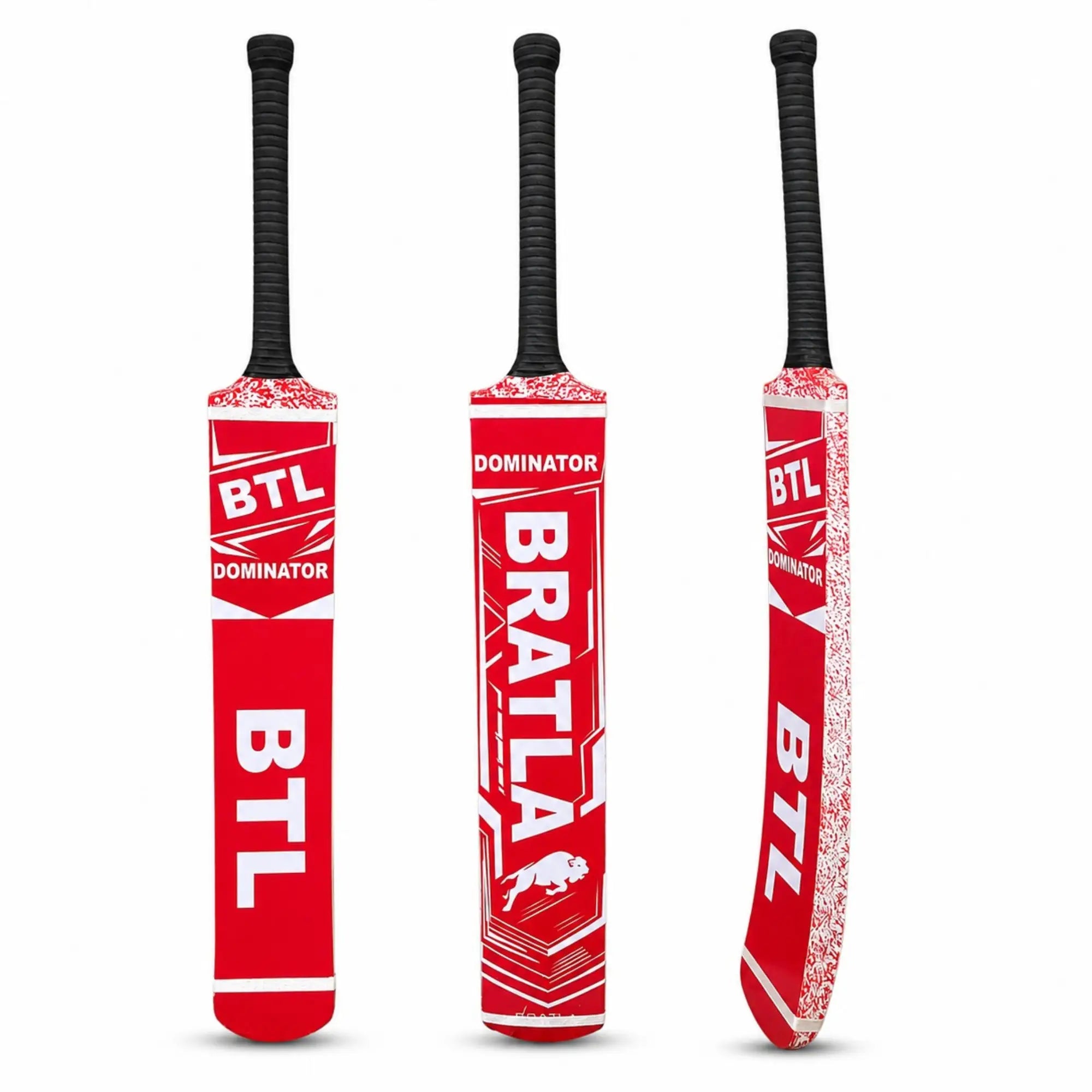 Bratla BTL Dominator Adult Cricket Bat for Tape Ball & Tennis Ball Cricket - Full Size - BATS - SOFTBALL