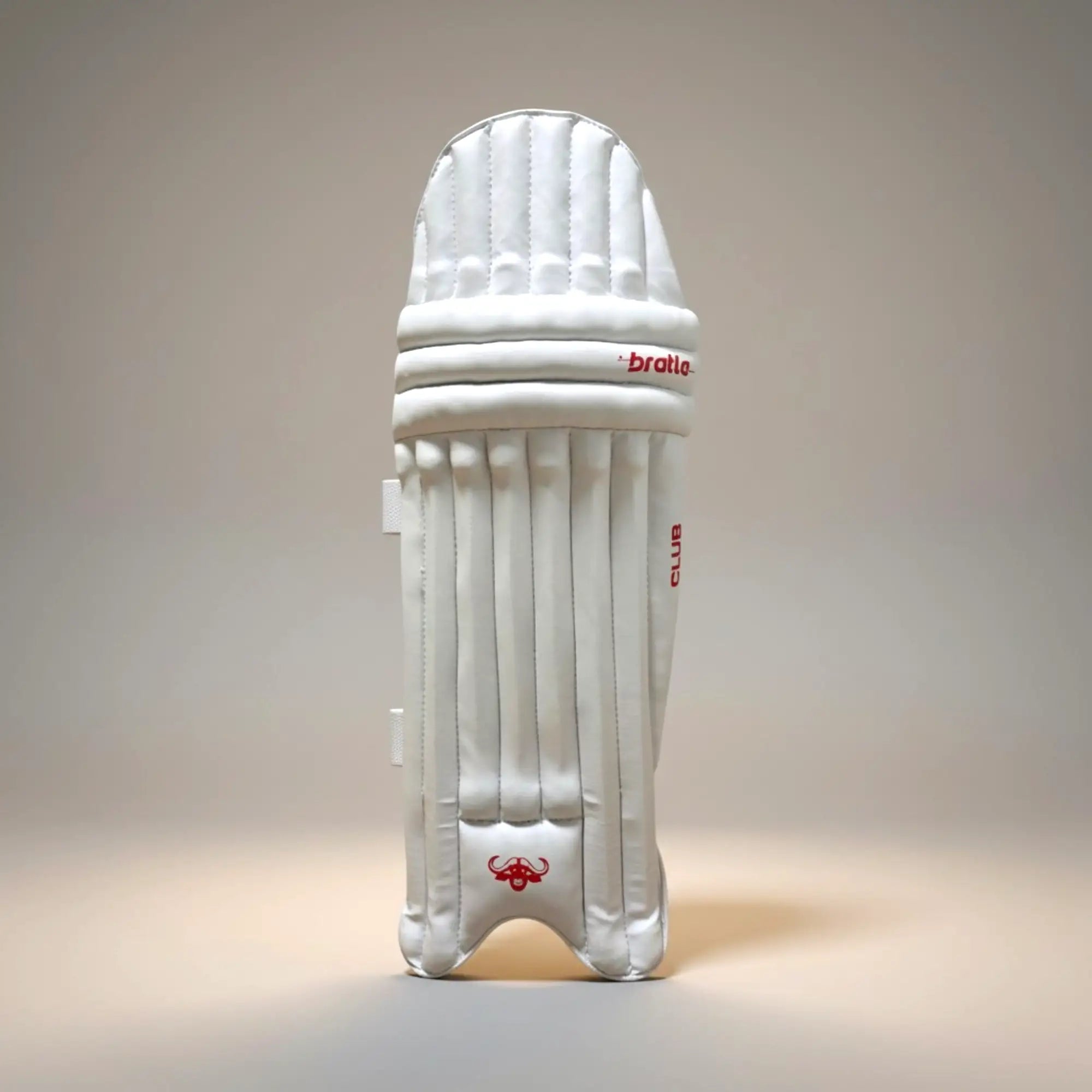 Bratla Club Cricket Batting Pad White Adult - Adult RH - PADS - BATTING