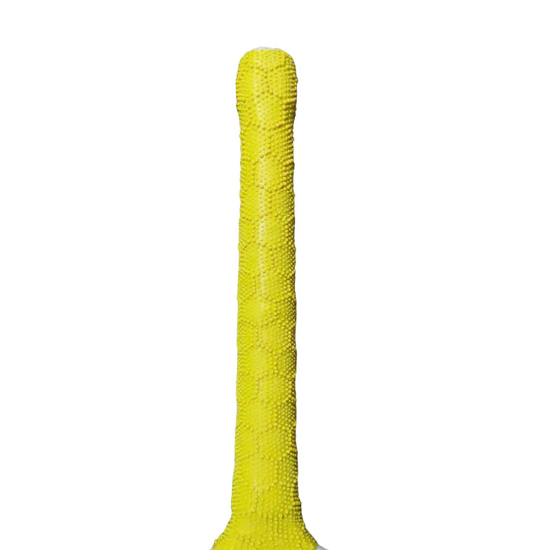 Bratla Hex Cricket Bat Rubber Grip - Yellow - Cricket Bat Grip