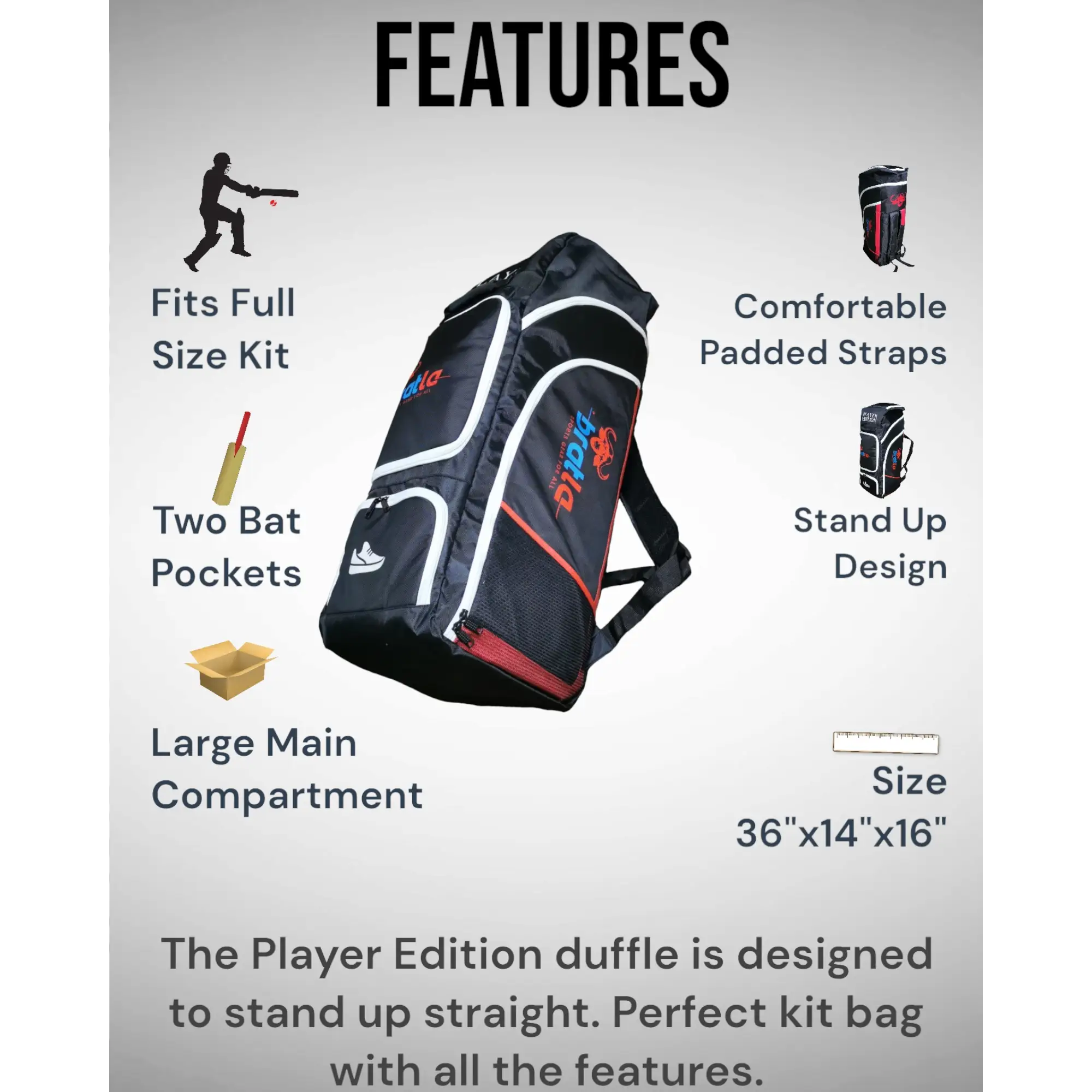 Cricket Kit Bag USA Cricket Best Buy