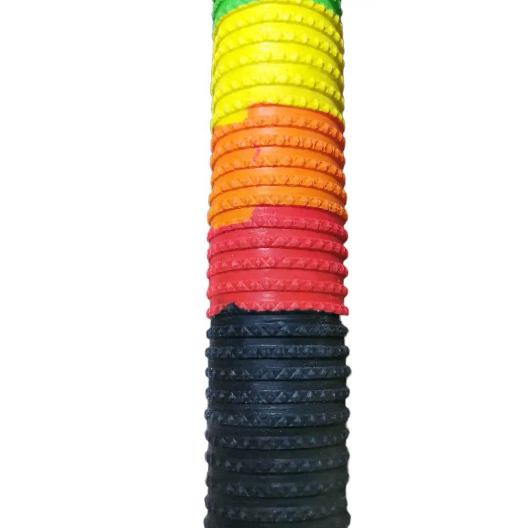 Bratla Rainbow Cricket Bat Rubber Grip Pack of 3 - Cricket Bat Grip