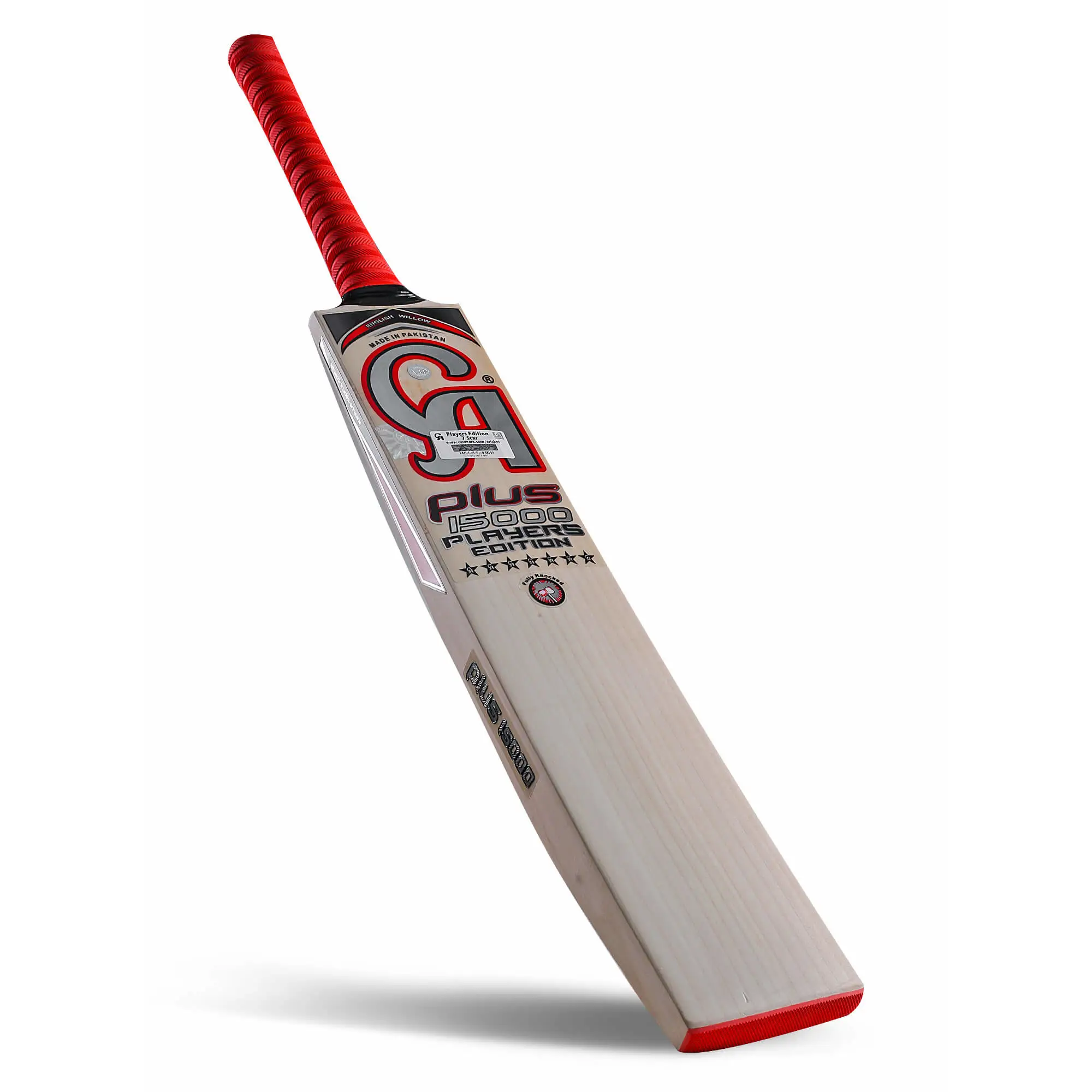 CA Plus 15000 Players Edition 7 Cricket Bat English Willow Used By International Players - Short Handle - BATS - MENS ENGLISH WILLOW