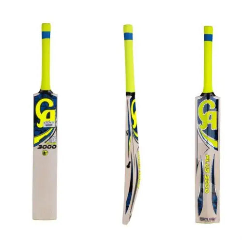 CA Plus 3000 Cricket Bat Hardball English Willow - Short Handle - BATS - MENS ENGLISH WILLOW