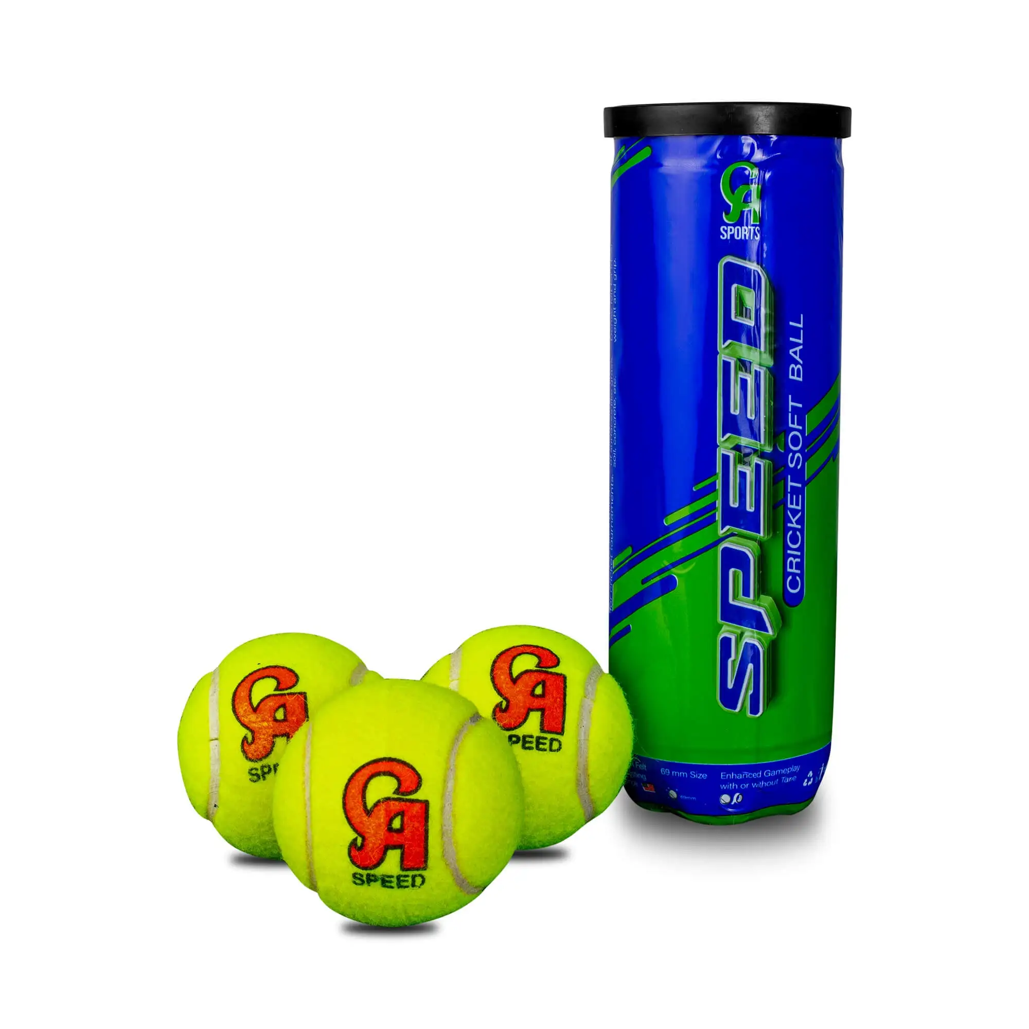 CA Speed Soft Cricket Tennis Ball (Pack of 3) Cricket Best Buy