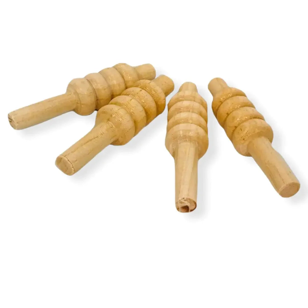 CBB Cricket Wicket Stumps Bails Standard Duty Pack of 4 Standard Size - STUMPS & BAILS