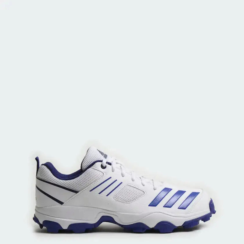 Adidas CRI HASE Cricket Shoes Rubber Sole White/ Sonic Ink / Legacy Indigo - FOOTWEAR - RUBBER SOLE