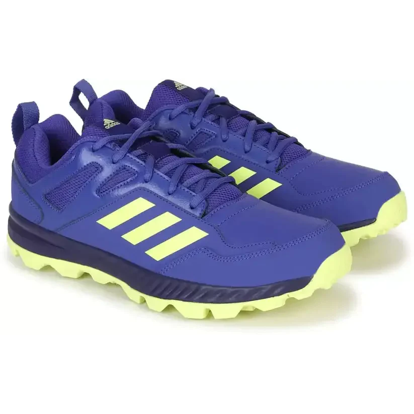 Adidas Rise V2 Sonink/Pullim Cricket Shoes Rubber Sole - US 9 - FOOTWEAR - RUBBER SOLE
