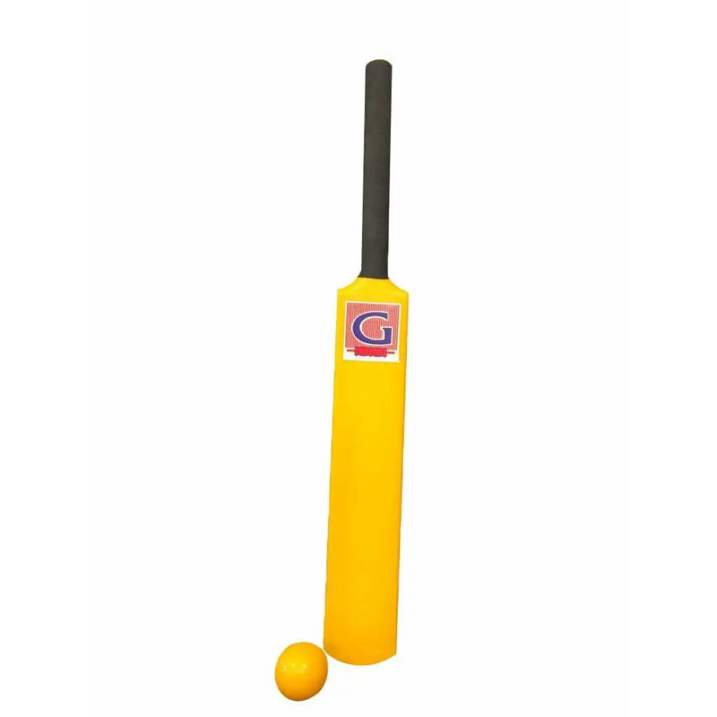 Cricket Bat and Ball Set GR Plastic Yellow Cricket Best Buy