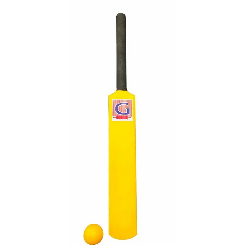 Cricket Bat and Ball Set GR Plastic Yellow Cricket Best Buy