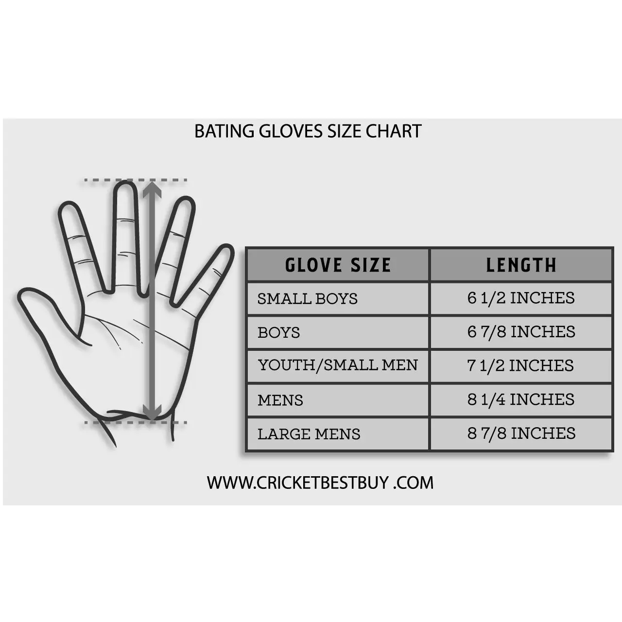 Cricket Fingerless Gloves Inner for Batting Pro Gray Nicolls - GLOVE - BATTING