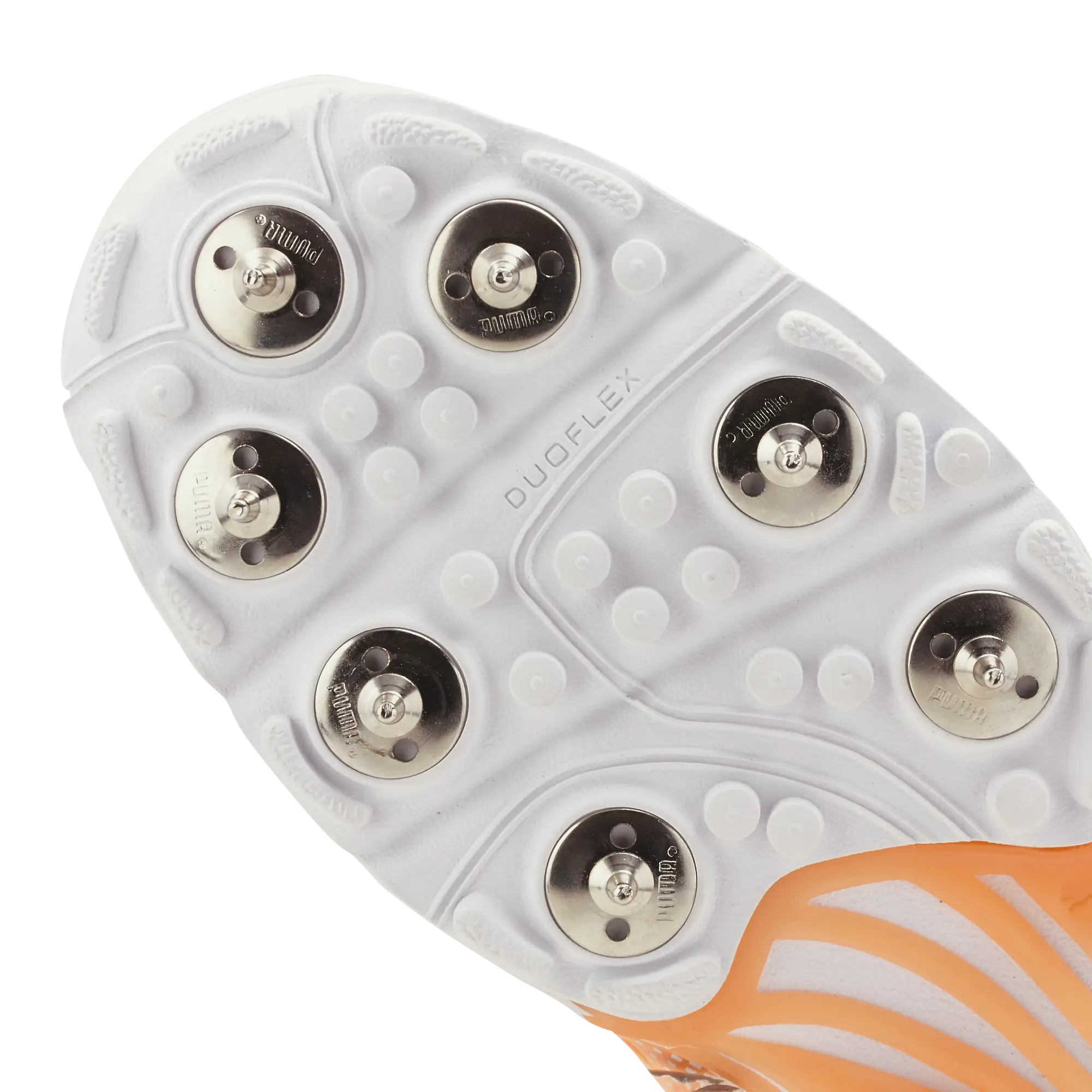 Cricket Spike Shoes 22.2 Cricket WhiteBluemazingNeon Citrus Cricket