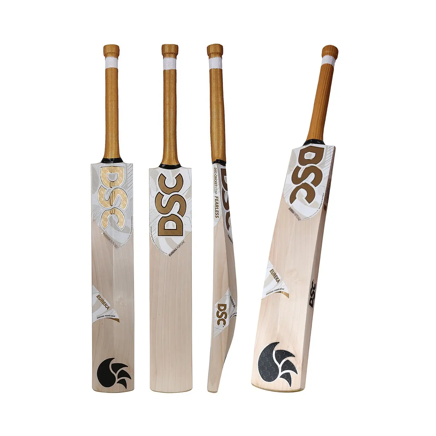 DSC Eureka Fortune Cricket Bat English Willow Short Handle - BATS - MENS ENGLISH WILLOW